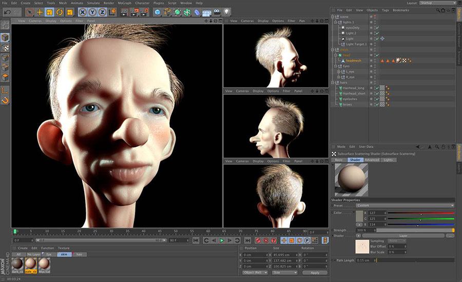 C4D screenshot