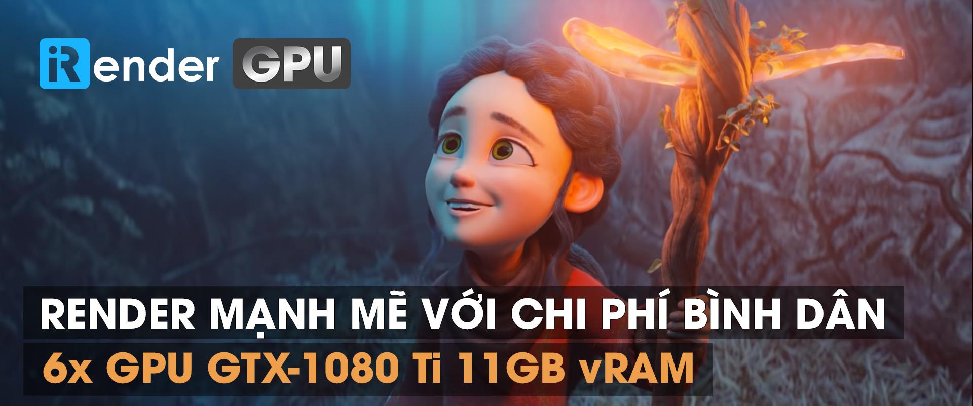 GPUHub của iRender - Tăng tốc render 3D x40 lần trên máy tính cá nhân 2