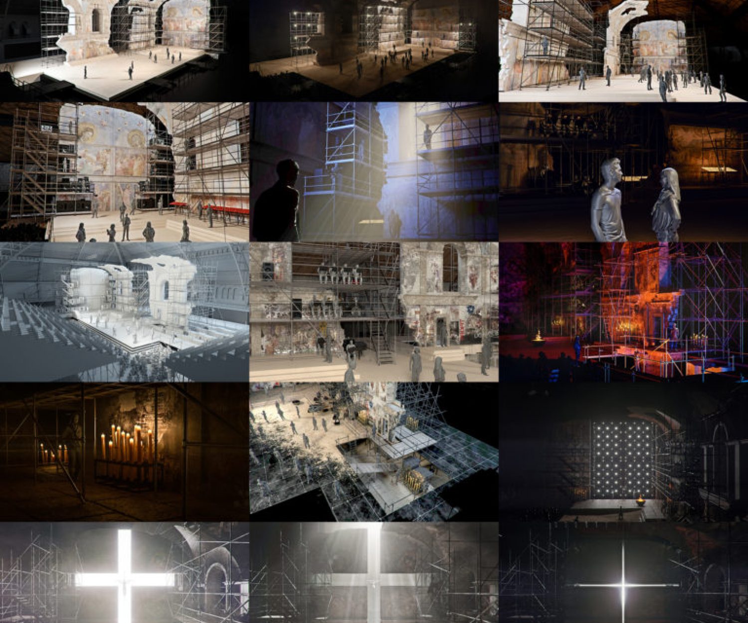 Từ trên trái sang dưới phải: một số tiến bộ trong thiết kế JCSL: Nhà thiết kế sản xuất: Jason Ardizzone-West