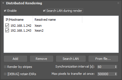 Tính năng phân phối rendering của Corona Renderer 1