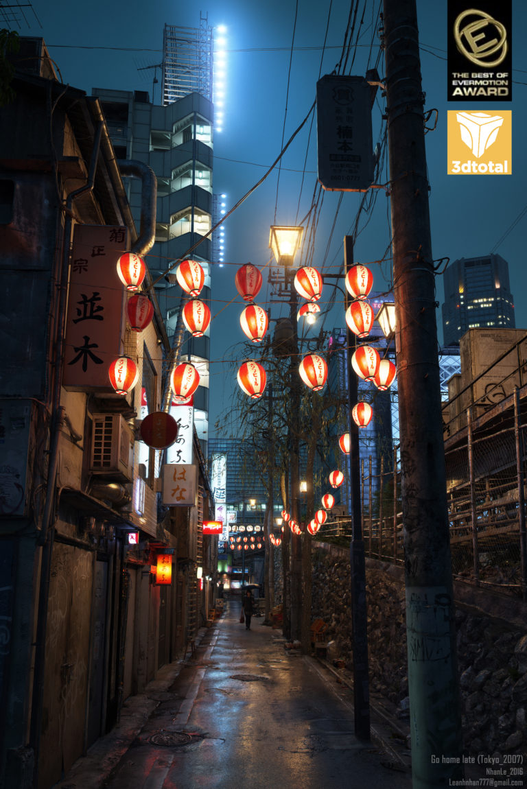 Bức tranh đạt giải Monthly Scenes Award tháng 10/2016 trong lĩnh vực 3D