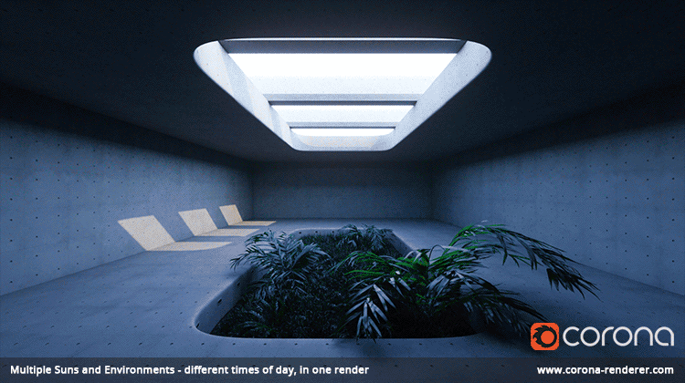 Tính linh hoạt của Corona Renderer 5