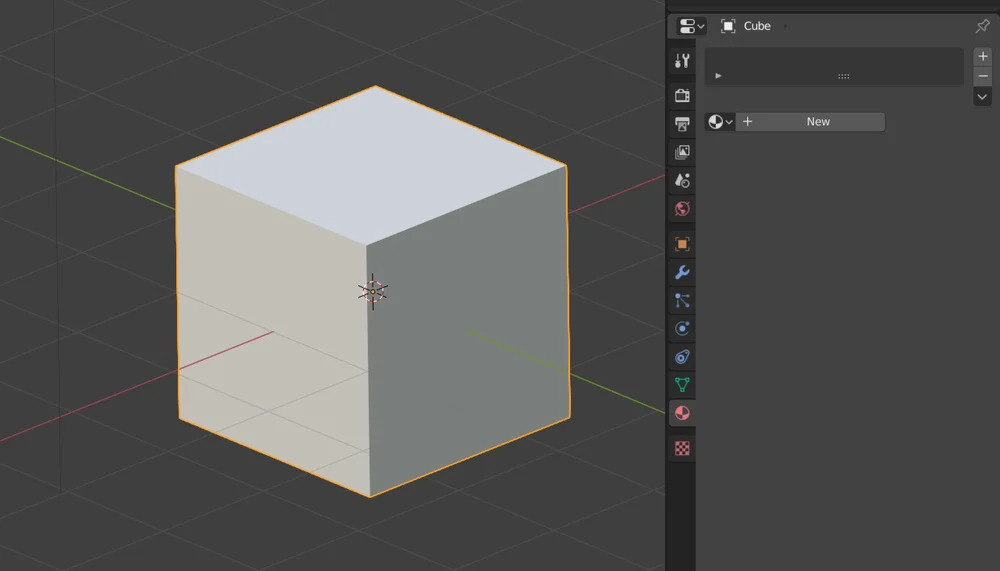 Menu Material mới trong Blender