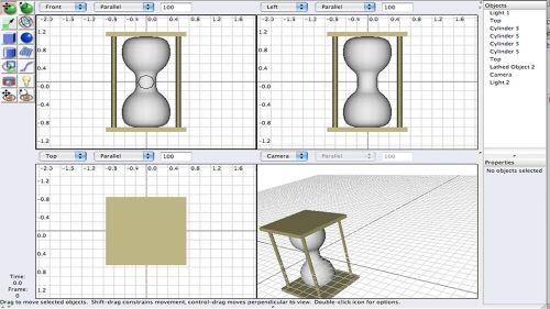 Art of Illusion là một lựa chọn tuyệt vời cho những người lập mô hình 3D lần đầu (Nguồn: Morgen Fleisig qua WordPress)