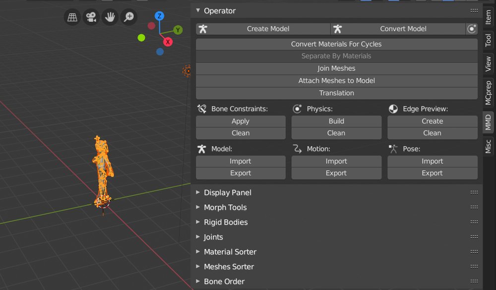 Blender & MMD: Cách nhập Mô hình MMD vào Blender 4