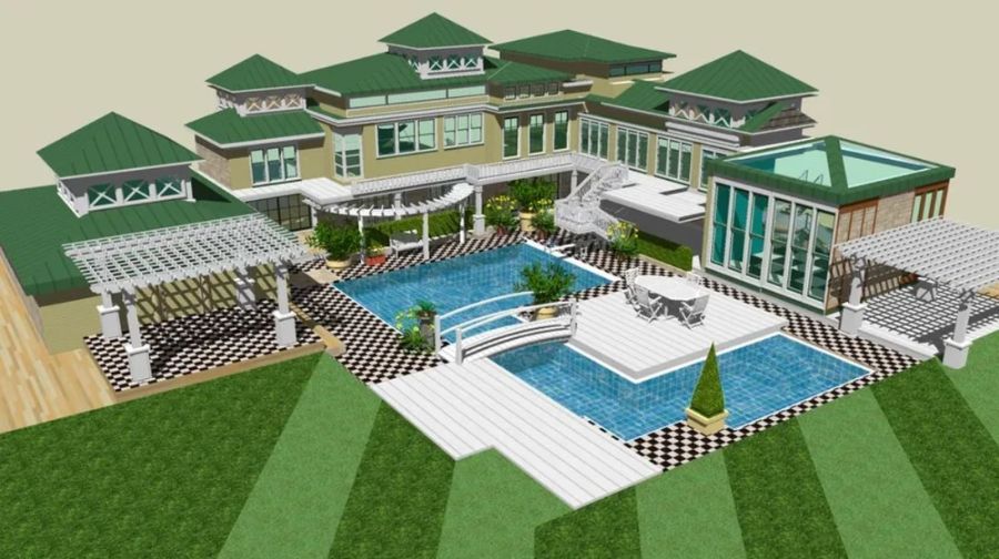 SketchUp phổ biến để tạo mô hình và kết xuất, nhưng phần mềm này cũng có khả năng tạo hoạt ảnh (Nguồn: josh86 qua 3dwarehouse)