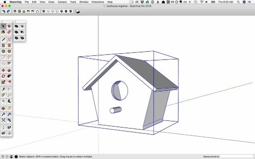 Giao diện người dùng của SketchUp (Nguồn: SketchUp School)
