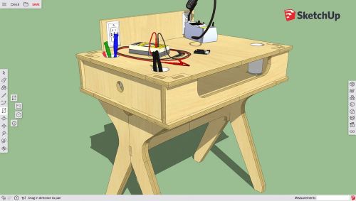 Mặc dù chủ yếu được sử dụng để kết xuất kiến trúc, SketchUp cũng rất tuyệt vời cho các trường hợp sử dụng khác (Nguồn: SketchUp)