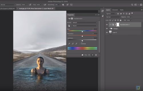 Chỉnh sửa ảnh 2D bằng Adobe Photoshop (Nguồn: Hướng dẫn Photoshop qua YouTube)