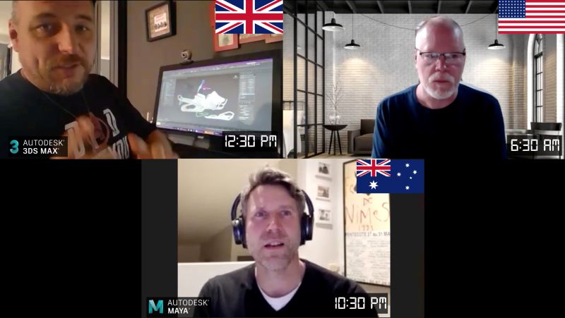 Khám phá cách thiết lập studio từ xa của Autodesk trong đại dịch 5