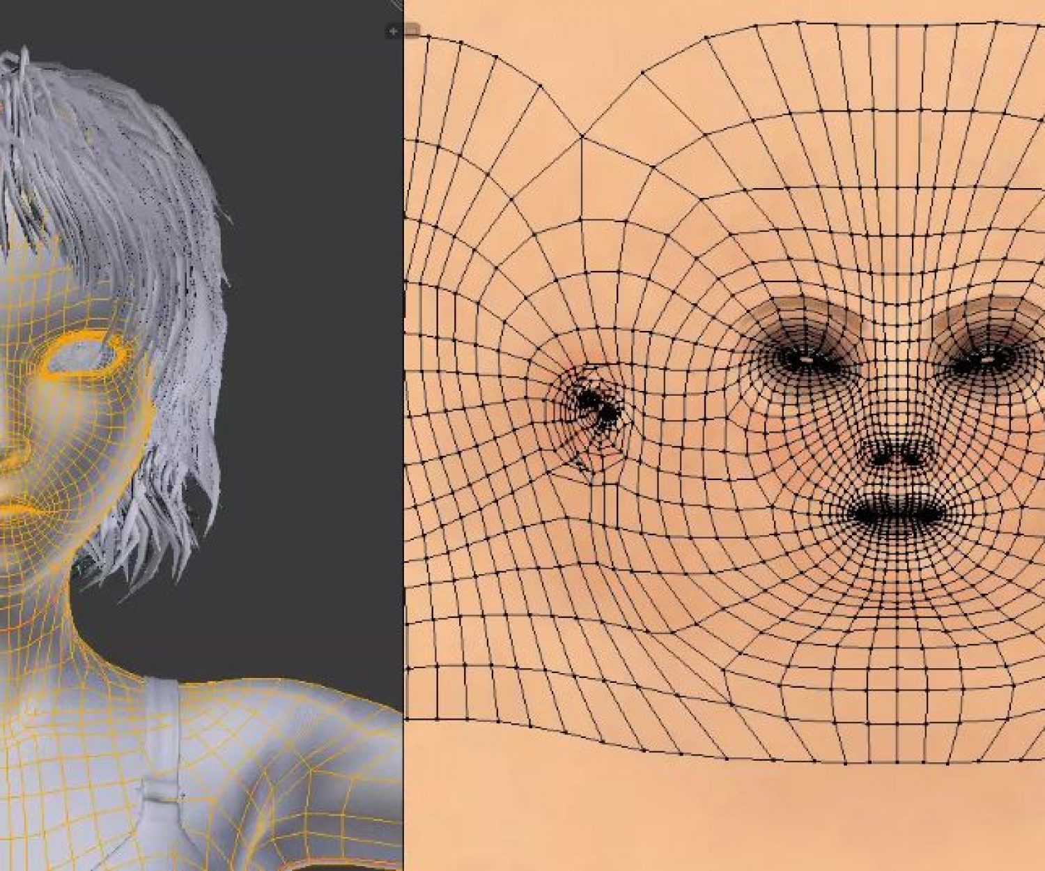 3d графика обучение. UV развертка в Blender. UV развертка лица Blender. UV развертка человека. UV развертка головы.