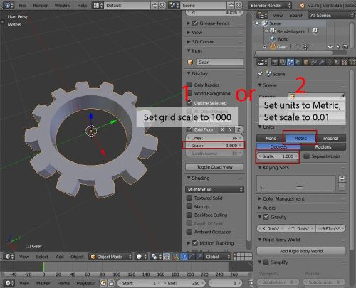 Thiết lập "không gian làm việc" của bạn. Nguồn: Blend.stackexchange.com 