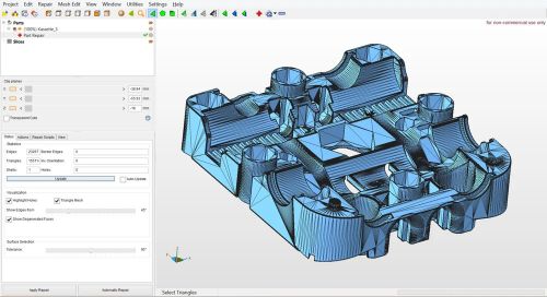 Giao diện Netfabb. Nguồn: Autodesk
