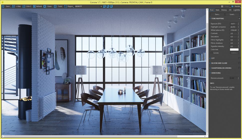 Cải thiện kết xuất đồ họa kiến trúc của bạn với 3ds Max 4