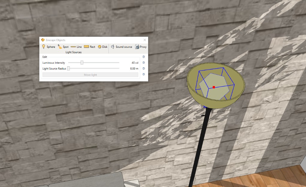 8. Geometry của sphere light