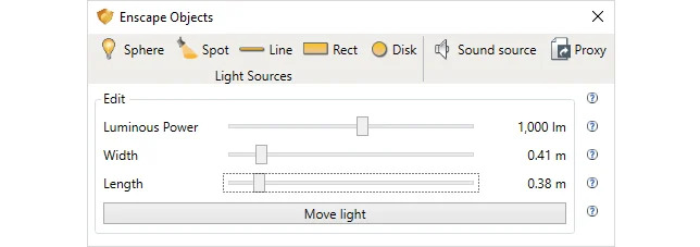11. Cửa sổ rectangular light
