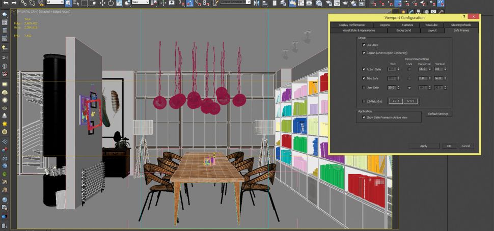 Cải thiện kết xuất đồ họa kiến trúc của bạn với 3ds Max 2