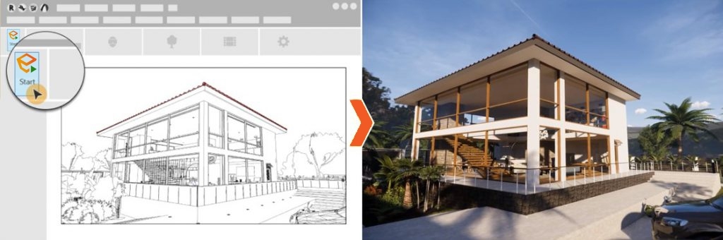 Kết xuất ArchiCAD với Enscape 2