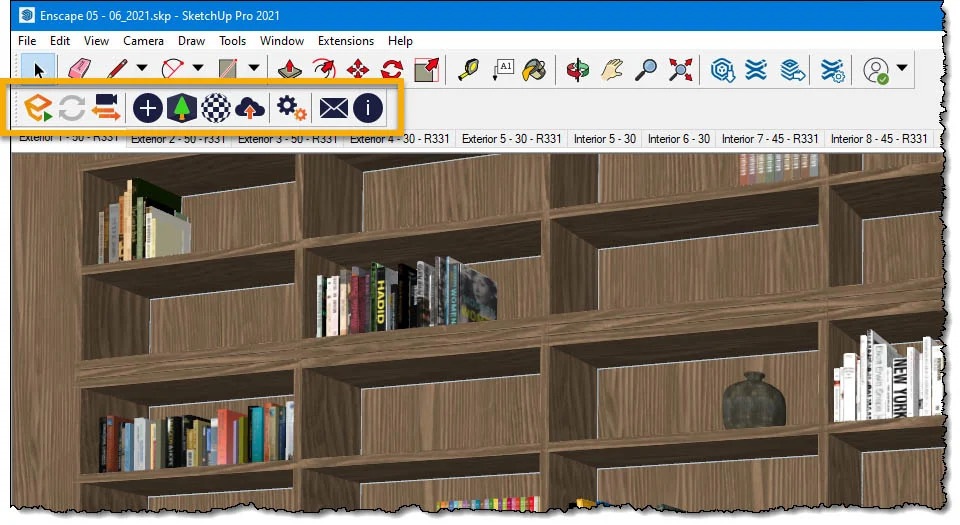 Nâng cao độ chân thực chất liệu trong Sketchup với Enscape Material Editor 3