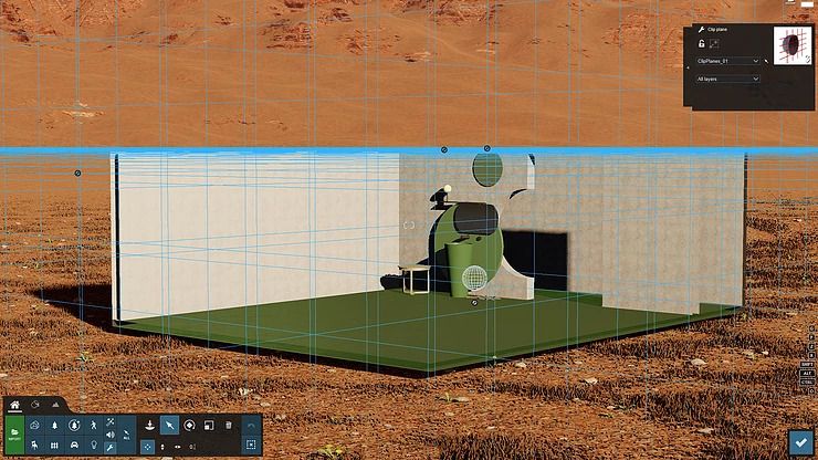 Hiệu ứng Clip Plane trên Multiple Axis trong Lumion 11.3 (nguồn: thelumioncollective.com)
