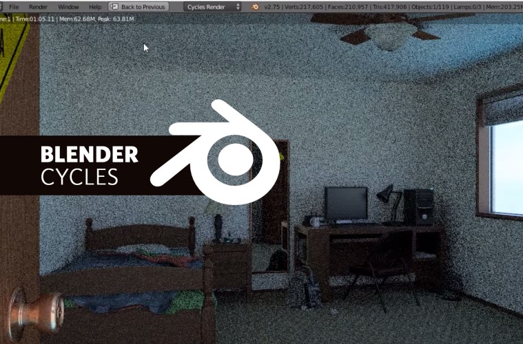 Cycles – Engine Render Mới Của Blender 3D - irender.vn
