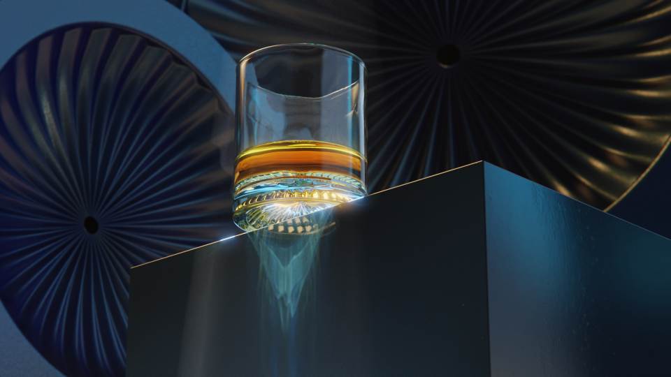 KeyShot 10 Caustics có mức độ chi tiết và chính xác chưa từng có. Hình ảnh: David Merz