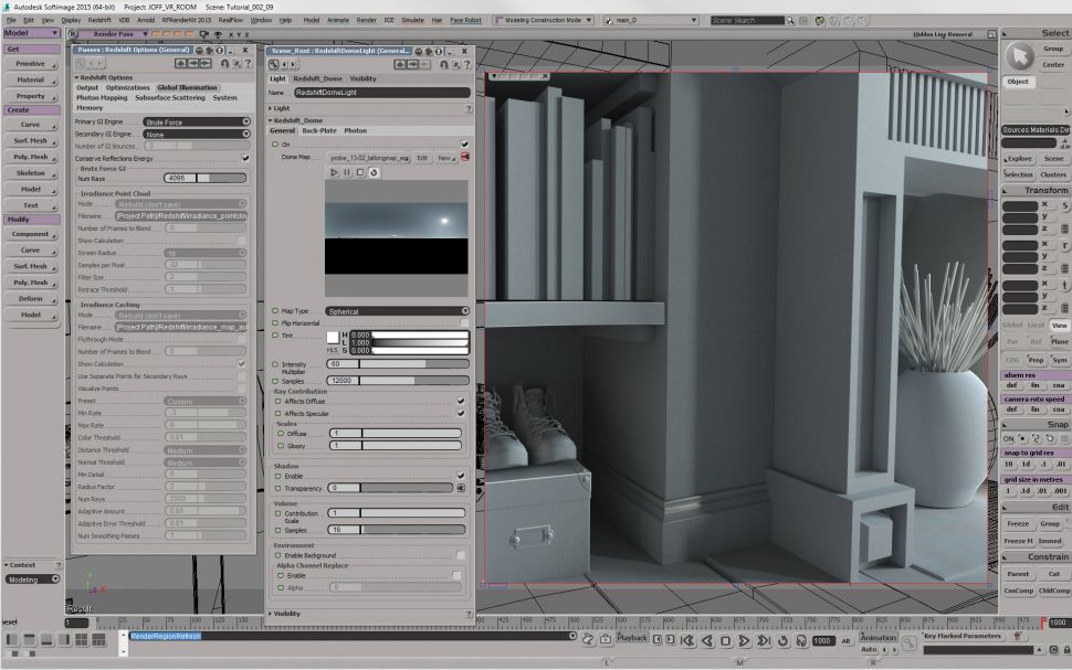 Redshift cho phép bạn thử nghiệm với nhiều hiệu ứng khác nhau