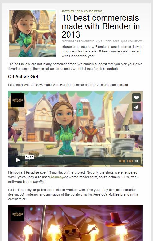 Cycles – Engine Render Mới Của Blender 3D 3