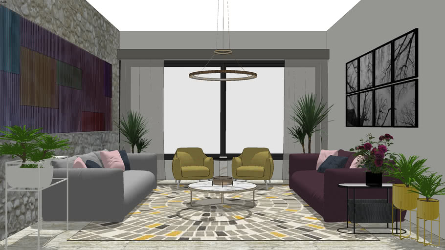 Mirrors and Reflections in Sketchup (Nguồn hình ảnh: easyrender.com)