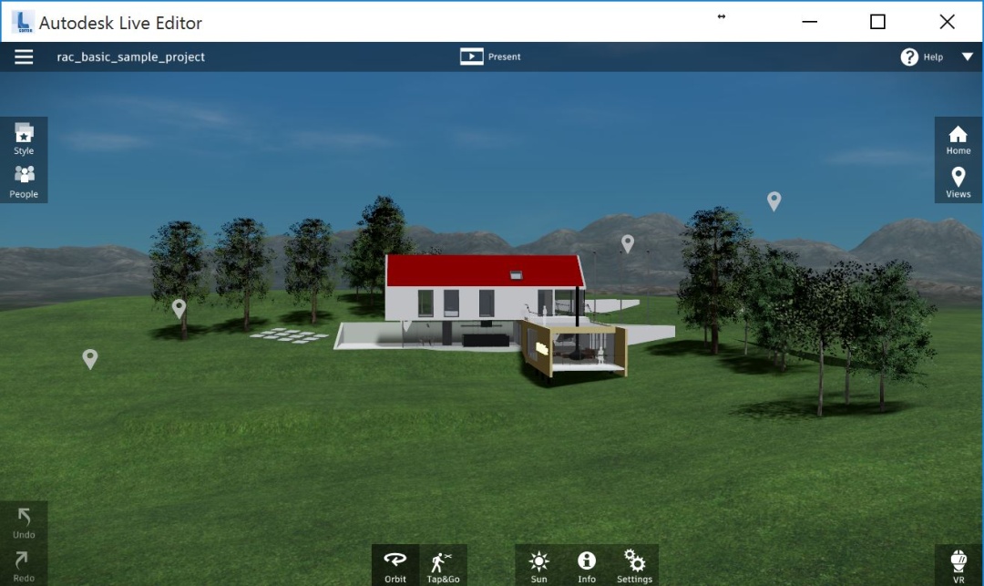 tăng tốc quy trình làm việc giữa 3ds Max Interactive và Revit Live 6
