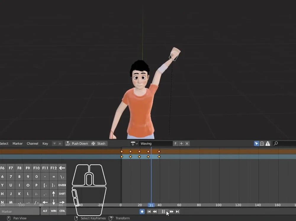 Blender: Mô hình hóa nhân vật - Các bước đơn giản 8