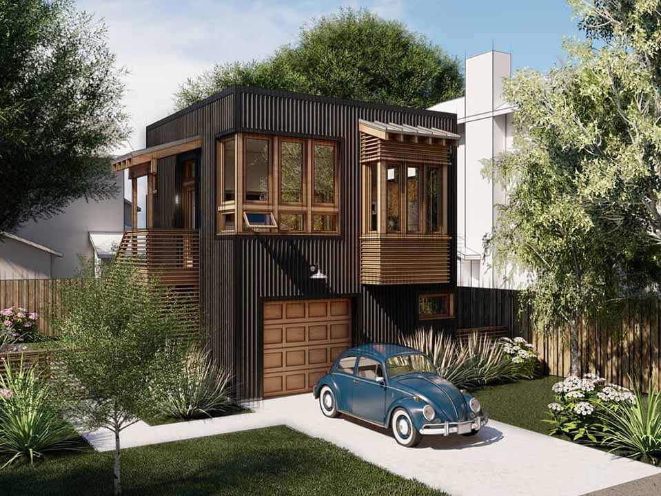 Thực hành kết xuất trong Lumion 10 của MOrenders; thiết kế và mô hình của Mike Brestel.