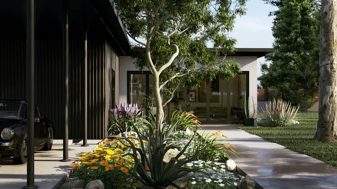 Minimalist, được kết xuất trong Lumion 10 bởi MOrenders.