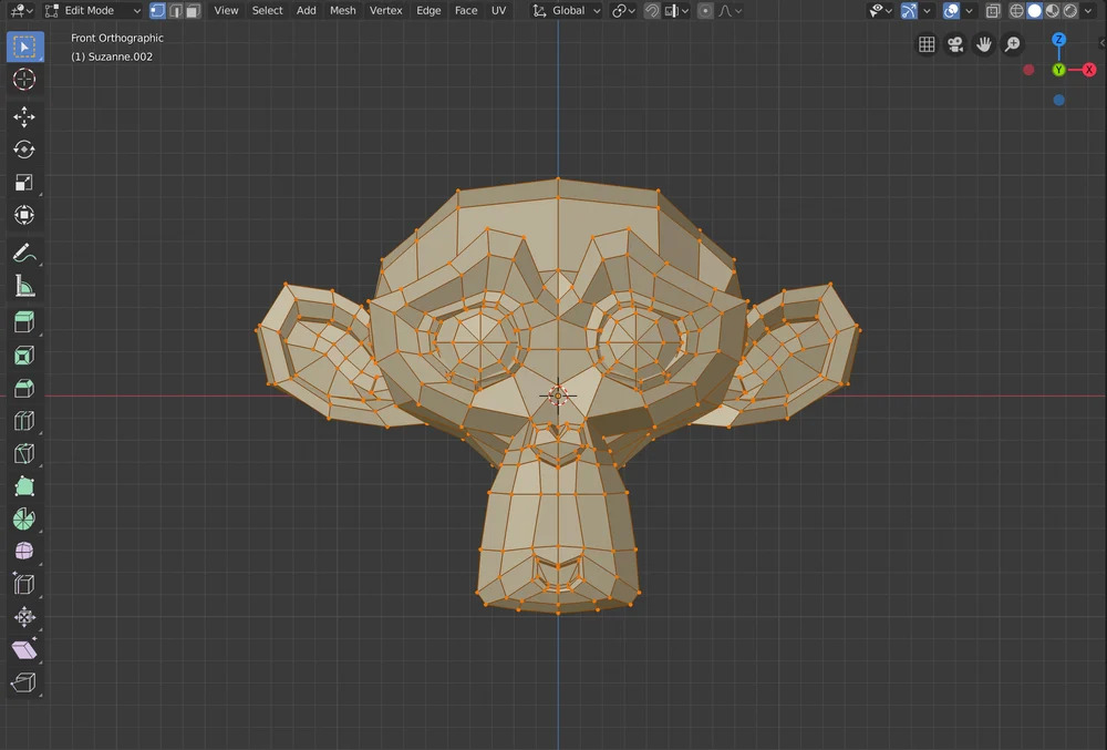 3 cách đơn giản giảm đa giác trong Blender