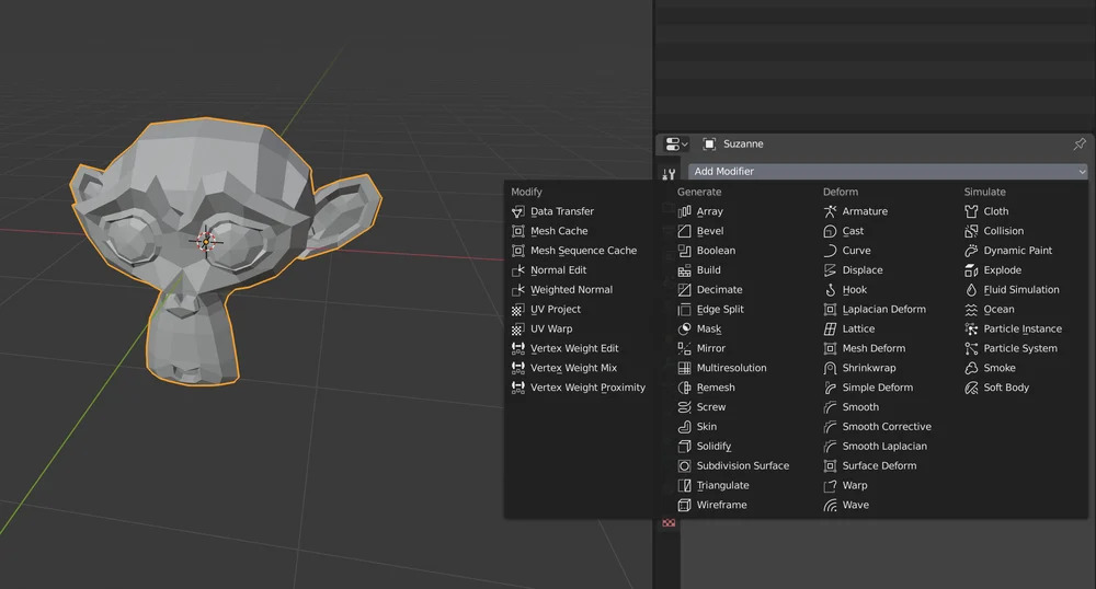 3 cách đơn giản giảm đa giác trong Blender 1