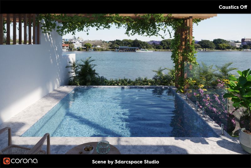 Chất lượng kết xuất của Corona Renderer 2