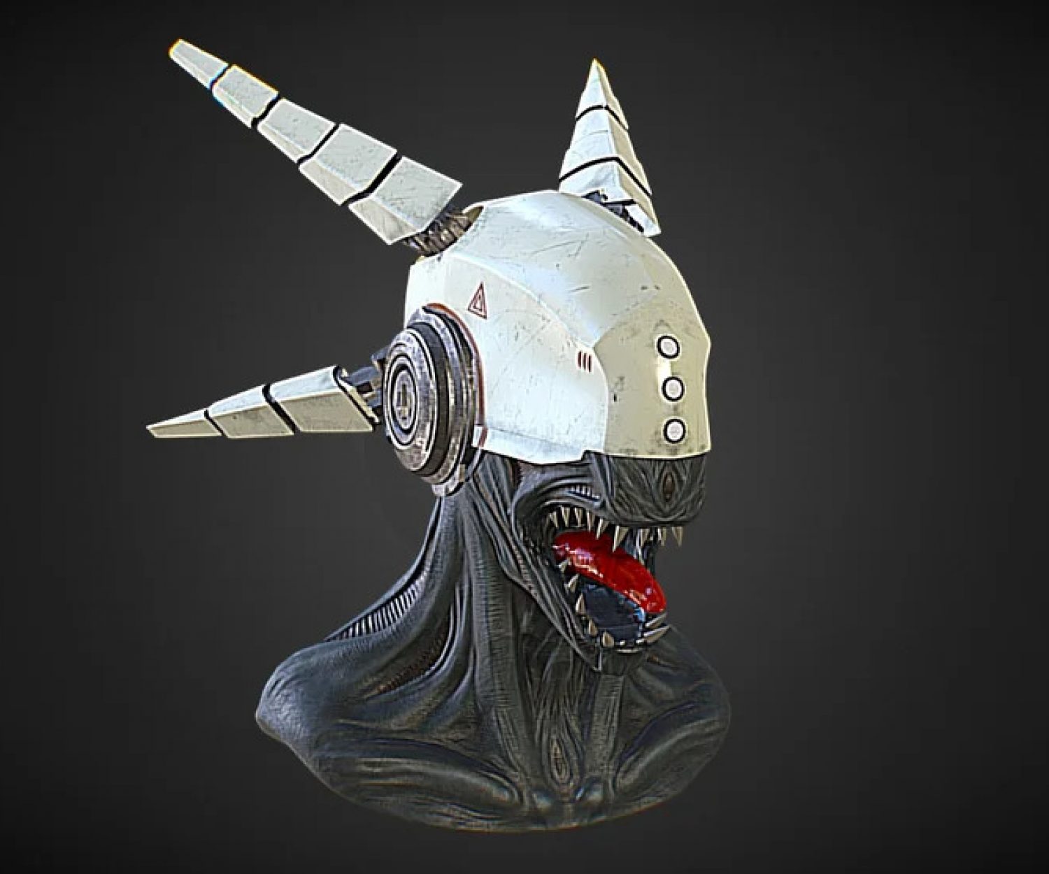 Một số ý tưởng nghệ thuật tuyệt vời được tạo ra trong Blender (Nguồn: Phil Gosch qua Sktechfab)