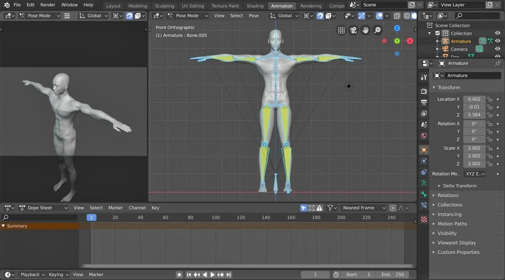 Blender: Mô hình hóa nhân vật - Các bước đơn giản 7