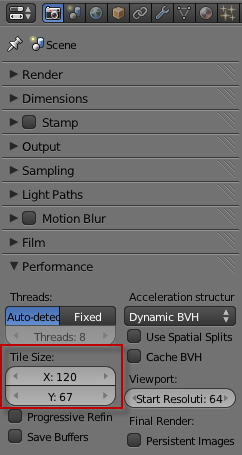 4 cách gia tăng tốc độ khi render với Cycles 3