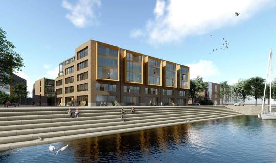 Sự phát triển của Wantijhof Dordrecht, được thiết kế bởi Studio AAAN