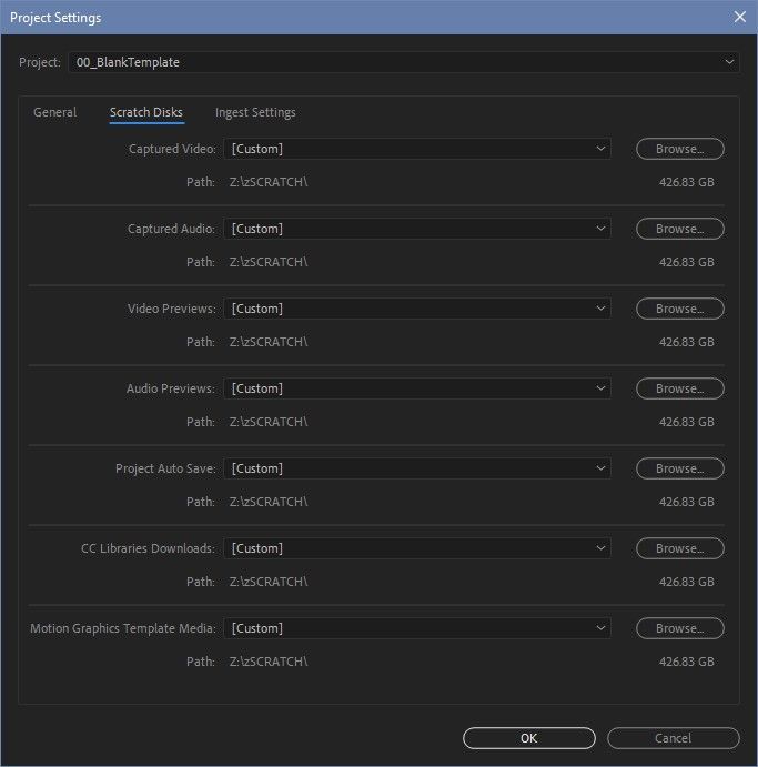 Project Settings in Adobe Premiere Pro (Source image: schoolofmotion.com)