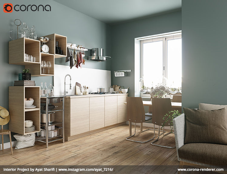 Chất lượng kết xuất của Corona Renderer 5