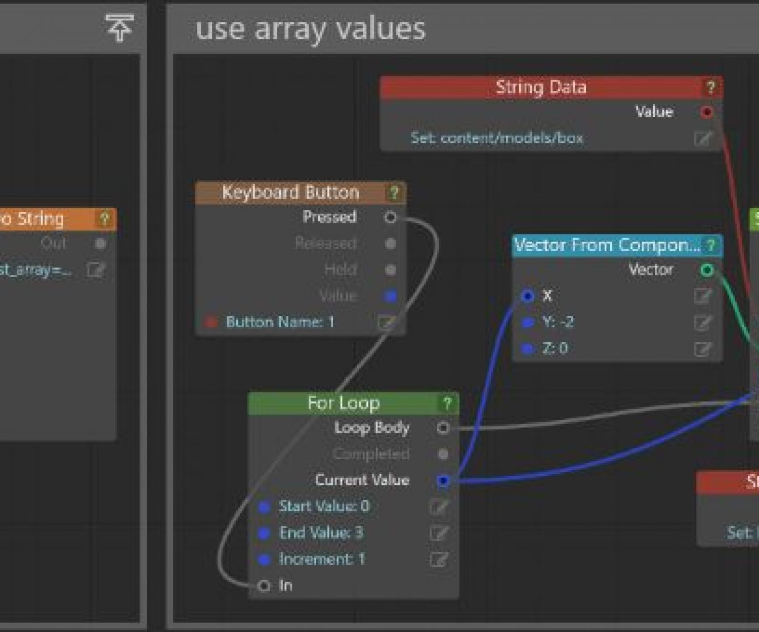 How to use Array values