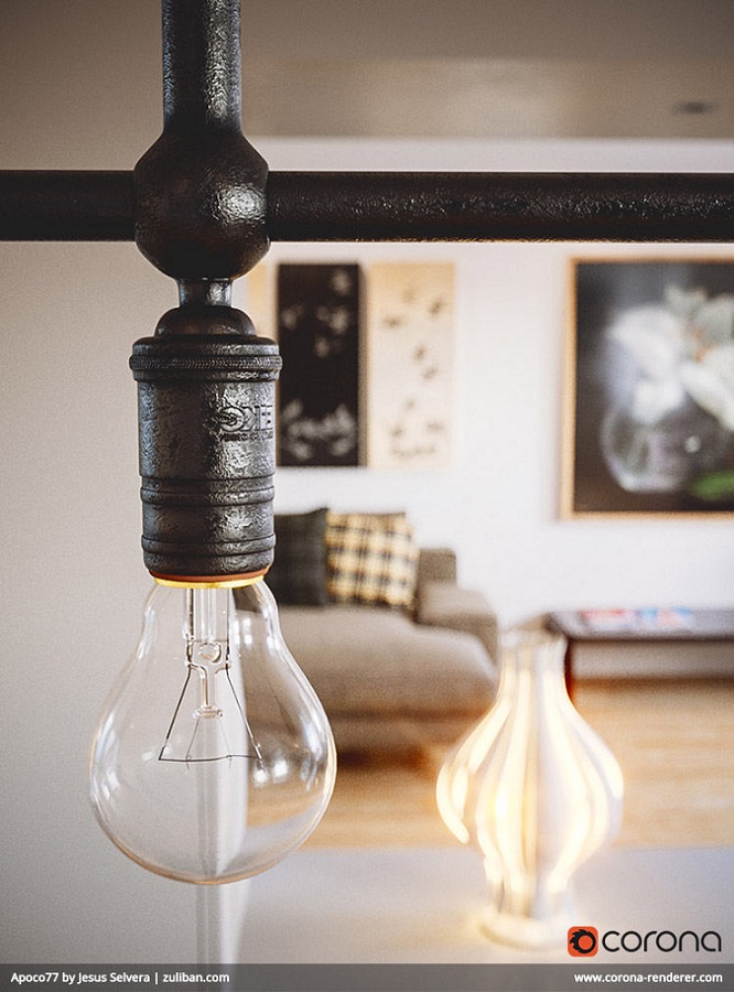 Khám phá ánh sáng của Corona Renderer 1