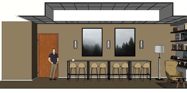 Làm việc trong chế độ xem phối cảnh giúp Olivia thể hiện vị trí của tủ sách và khu vực chỗ ngồi liền kề, một thứ không thể nhìn thấy được ở độ cao 2 chiều truyền thống
Làm việc trong chế độ xem phối cảnh giúp Olivia thể hiện vị trí của tủ sách và khu vực chỗ ngồi liền kề, một thứ không thể nhìn thấy được ở độ cao 2 chiều truyền thống