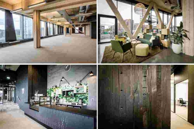 Nội thất tại dự án Valle Wood của Lund + Slaatto