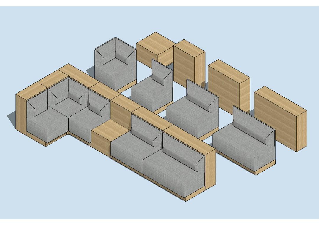 Ghế BANK cung cấp một số kết hợp để phù hợp với các mô hình không gian, chức năng và khác nhau.