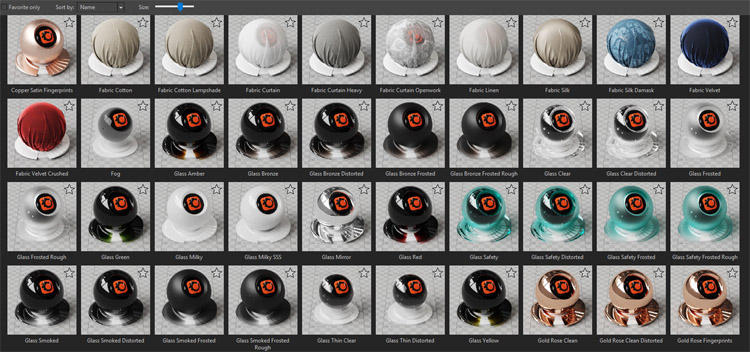 Tìm hiểu về các loại vật liệu trong Corona 3