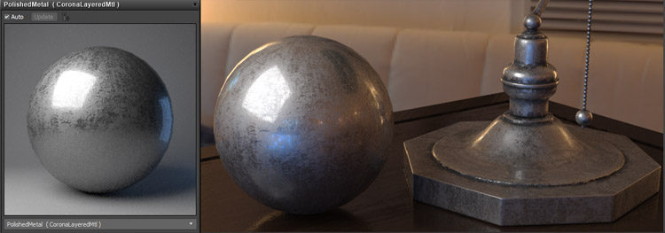 Tìm hiểu về các loại vật liệu trong Corona 6