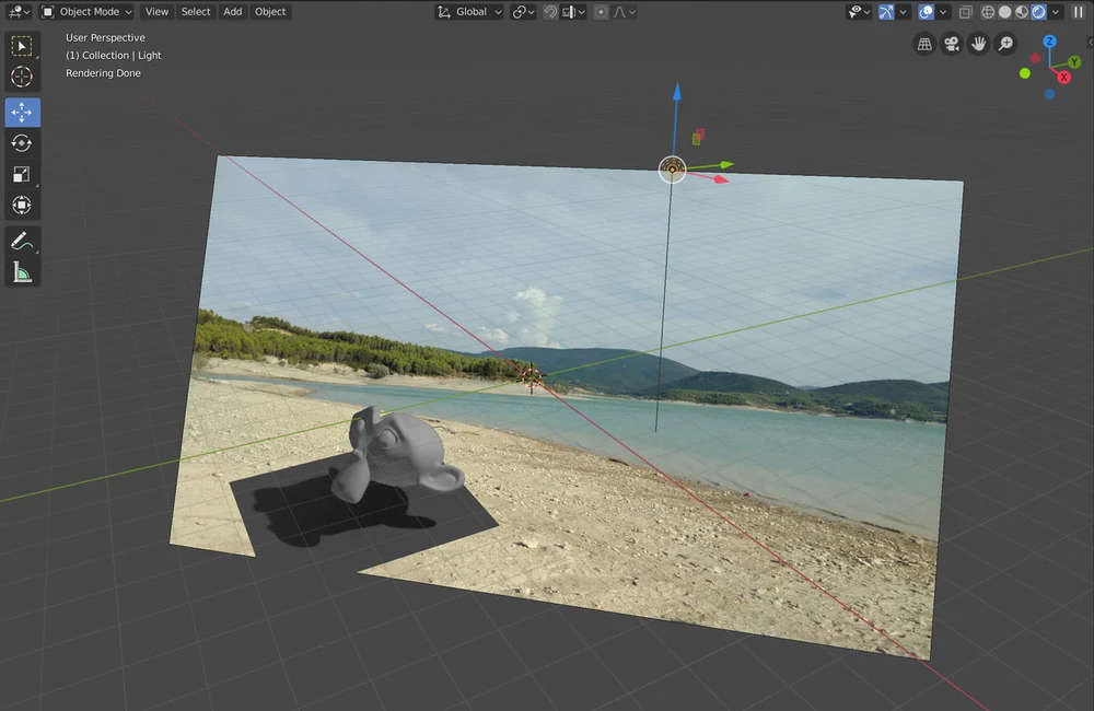 Blender: Vài nét về Background Image (Hình nền) 1